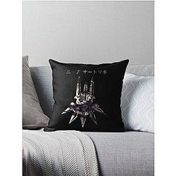 Nier Automata Yorha art Throw Pillow