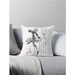 Nier Automata Shirt Yorha 2B Fashion Raglan Throw Pillow
