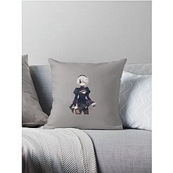 B2 Nier Automata Throw Pillow