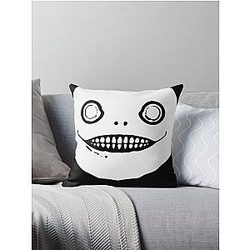 Emil Nier Automata Shirt Throw Pillow