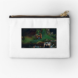 Nightblue3 Toxicity Free Zone Graphic Nightblue3 Zipper Pouches