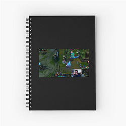 Nightblue3 Positive Vibes Only Tee Nightblue3 Notebook