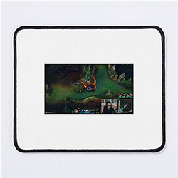 Nightblue3 Toxicity Free Zone Graphic Nightblue3 Mouse Pads