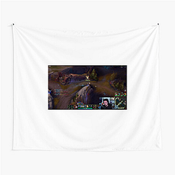 Nightblue3 Unique Cat Ears Motif Nightblue3 Tapestries