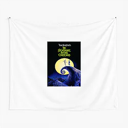 The Nightmare Before Christmas My Favorite Tim Burton Film The Nightmare Before Christmas Tapestries