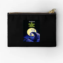 The Nightmare Before Christmas My Favorite Tim Burton Film The Nightmare Before Christmas Zipper Pouches