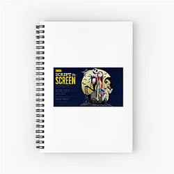The Nightmare Before Christmas Beyond The Screen The Nightmare Before Christmas Notebook