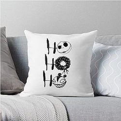 Nightmare before christmas Horror Throw Pillow