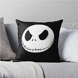  Nightmare Before Christmas - Jack Skellingt Throw Pillow