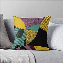 Sally_s dress. The Nightmare Before Christmas. Throw Pillow