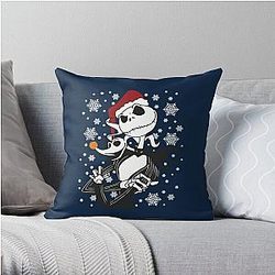 Jack Skellington - Nightmare Before Christmas   Throw Pillow