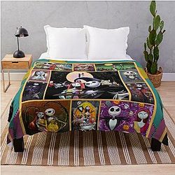 Nightmare Before Christmas  Throw Blanket