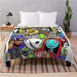 Nightmare before Christmas  Throw Blanket
