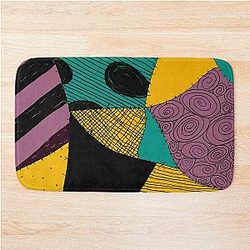 Sally's dress. The Nightmare Before Christmas. Bath Mat
