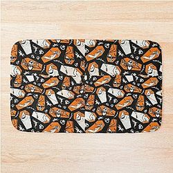 A nightmare before Christmas pattern Bath Mat
