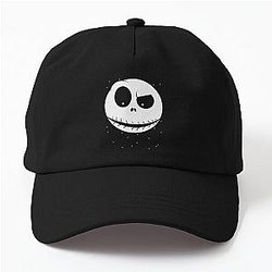 Nightmare Before Christmas - Halloween Jack Burton scary spooky costume pumpkin Dad Hat