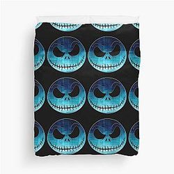 Jack Skellington - Nightmare Before Christmas -  Psychedelic Starry Night Galaxy Duvet Cover