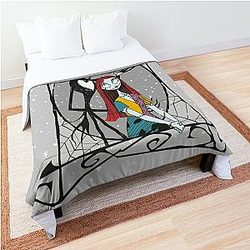 Jack Skellington and Sally The Nightmare Before Christmas Comforter
