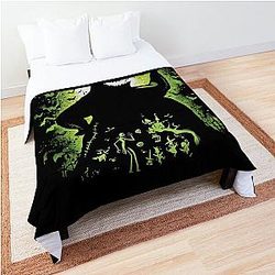 The Nightmare Before Christmas Oogie Boogie Portrait Shirt, Jack And Sally Tee, Halloween Party Fall Season Gift Comforter