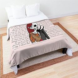 Nightmare Before Christmas Pink Comforter