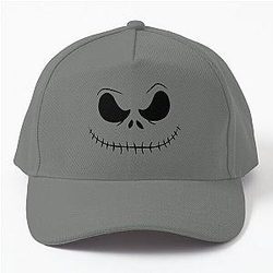 Nightmare Before Christmas - Halloween Jack Burton scary spooky costume pumpkin Baseball Cap