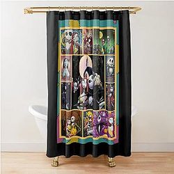 Nightmare Before Christmas Jack's Shower Curtain
