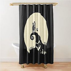 Nightmare Before Christmas T-ShirtNightmare love Shower Curtain