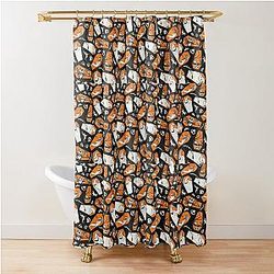 A nightmare before Christmas pattern Shower Curtain