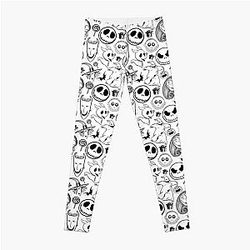 Nightmare before Christmas Pattern Leggings