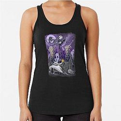 Nightmare Before Christmas Scene T-Shirt Racerback Tank Top