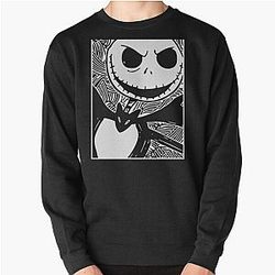 The Nightmare Before Christmas ,Skellington,Couple ,Skeleton Couple Pullover Sweatshirt