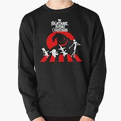Nightmare Before Christmas Crossing  Pullover Sweatshirt