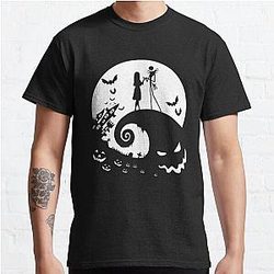 Nightmare Before Christmas - Halloween Jack Burton scary spooky costume pumpkin  Classic T-Shirt