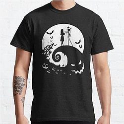Nightmare Before Christmas - Halloween Jack Burton scary spooky costume pumpkin Classic T-Shirt