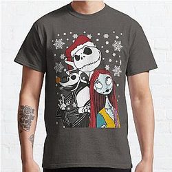 Jack Skellington, Zero and Sally - The Nightmare Before Christmas Classic T-Shirt
