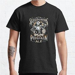 Nightmare Before Christmas  Skellingtons Pumpkin Ale Classic  Classic T-Shirt