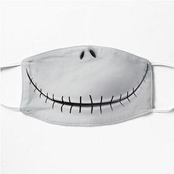 Jack Skelleton Nightmare Before Christmas Face mask Flat Mask