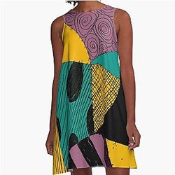 Sally's dress. The Nightmare Before Christmas. A-Line Dress