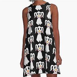 the nightmare before christmas zero A-Line Dress