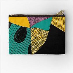 Sally's dress. The Nightmare Before Christmas. Zipper Pouch