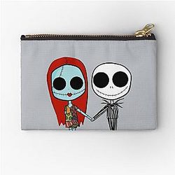 Jack and Sandy - The Nightmare Before Christmas Zipper Pouch