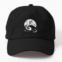 Nightmare Before Christmas - Halloween Jack Burton scary spooky costume pumpkin  Dad Hat