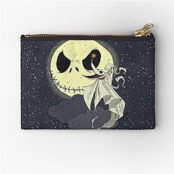 Jack Skellington and Zero - The Nightmare Before Christmas Zipper Pouch
