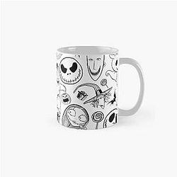 Nightmare before Christmas Pattern Classic Mug