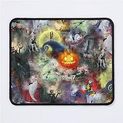 Watercolor Nightmare Before Christmas Mouse Pad