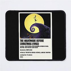 The Nightmare Before Christmas Movie Mouse Pad