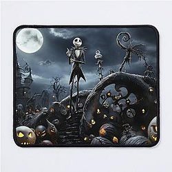 Nightmare Before Christmas Art Mouse Pad