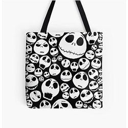 Jack Skellington The Nightmare Before Christmas All Over Print Tote Bag