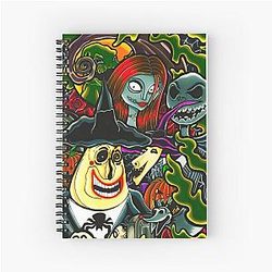 nightmare before christmas  Spiral Notebook