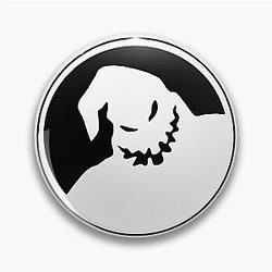 The Nightmare Before Christmas Oogie Boogie Stickers Pin